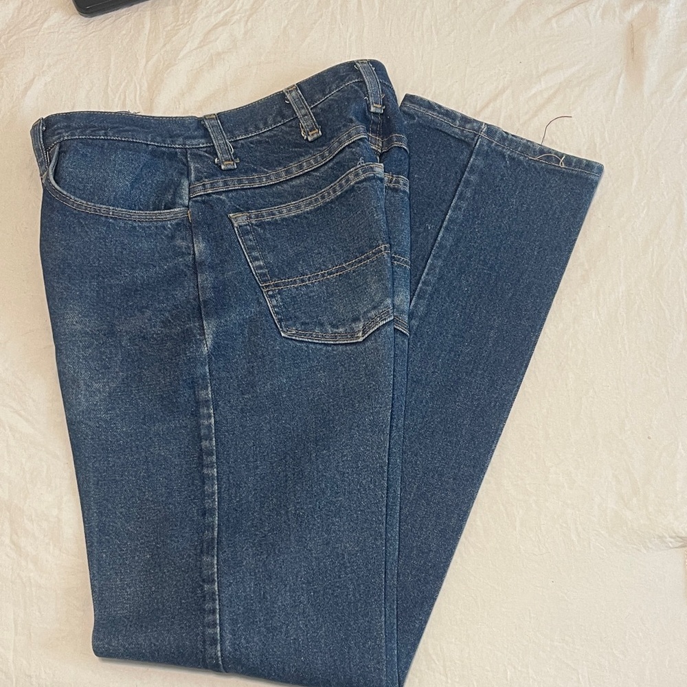 Blue Denim Jeans. Bulwark Fire Resistant